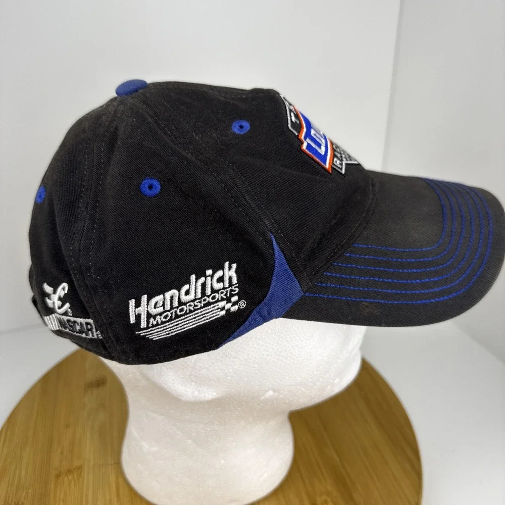 Jimmie Johnson #48 Nascar‎ Team Lowes Black Adjustable Hat